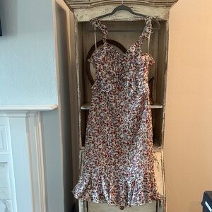 Floral Ruffle Dress